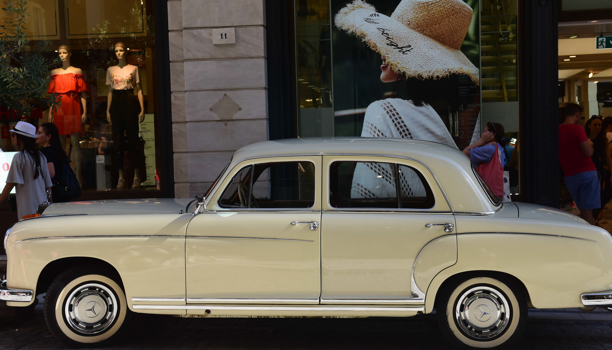 Vintage car athens