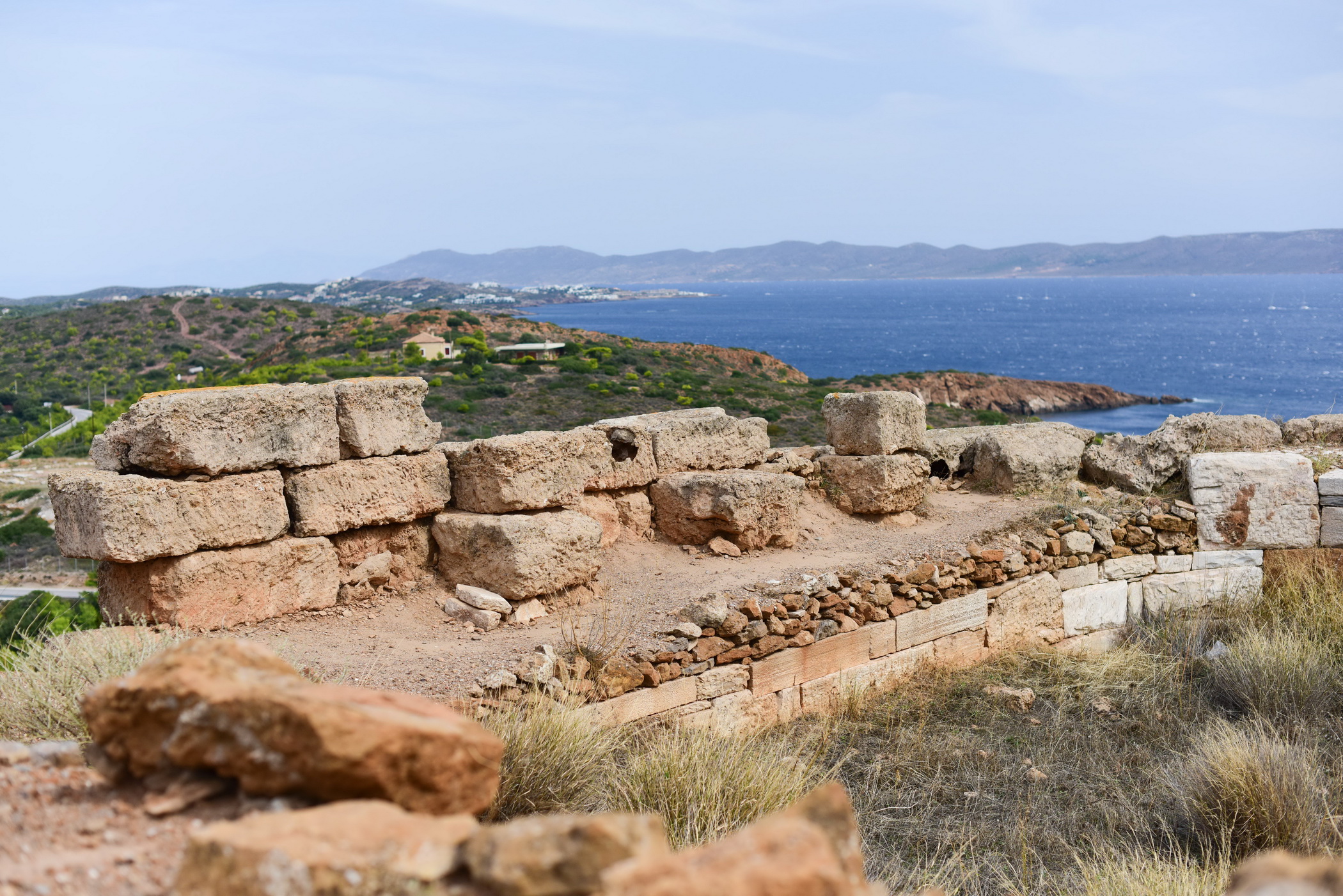 The ruins at Cape Sounion