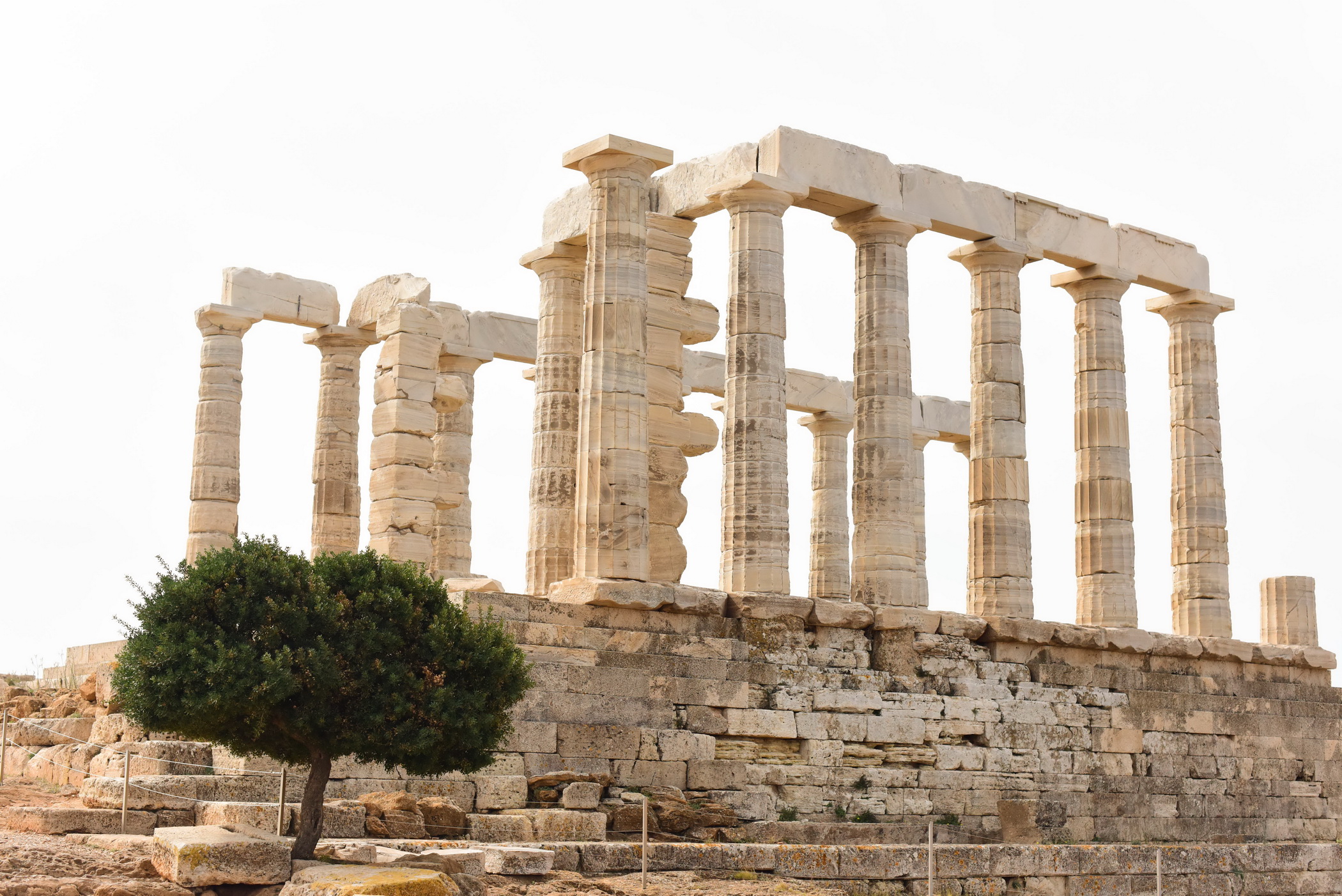 The temple of Poseidon