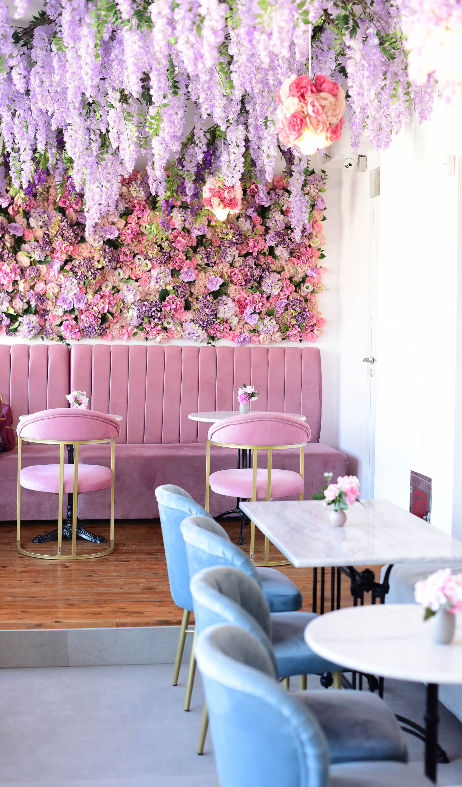 Elysian Floral Pink Cafe Athens Sweet Streets