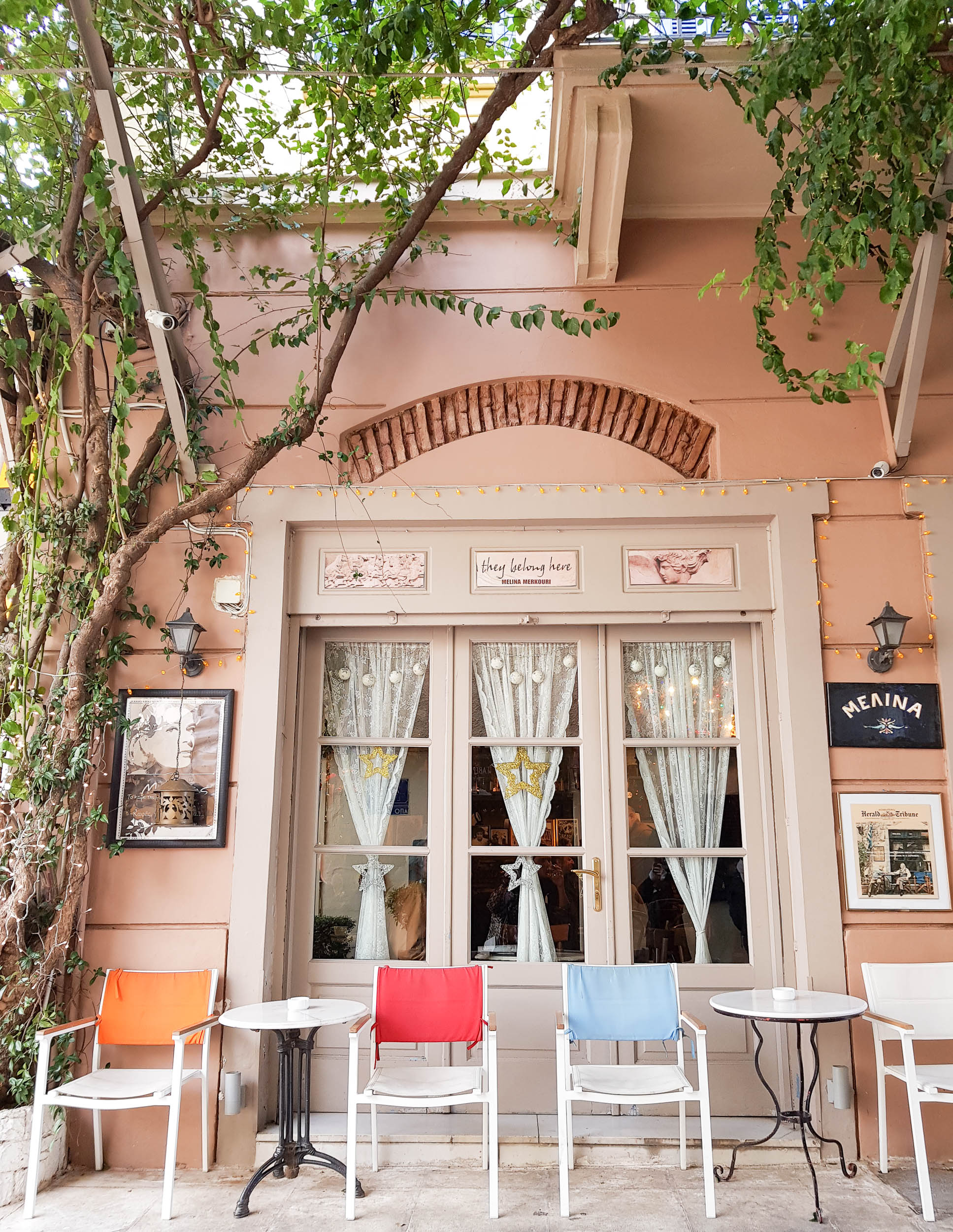 Athens - Melina Cafe - sweet-streets